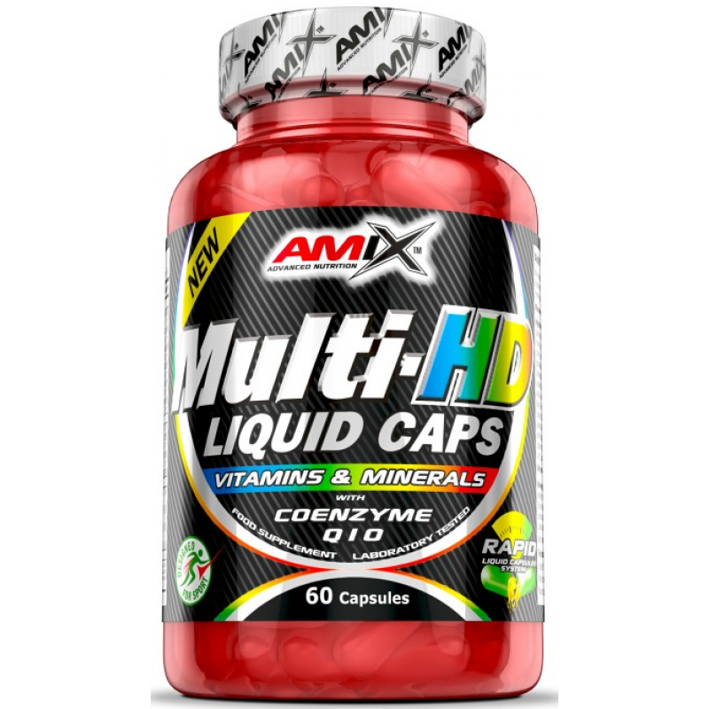 Amix Nutrition Multi HD Liquid 60 kapslit BOX foto